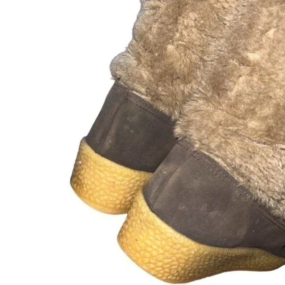 Snowland Vintage Lace‎ Up Mid-Calf Winter Boots